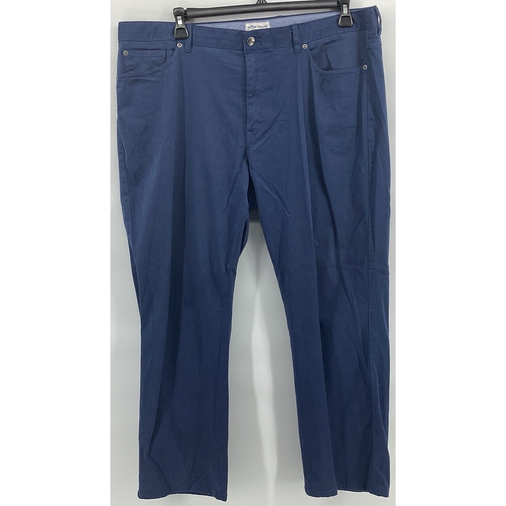 Peter Millar Golf Pants Mens 40 Blue Lightweight 5 Pocket Performance